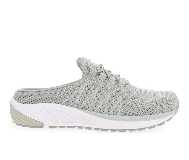 Women's Propet Tour Knit Slide Sneakers in Grey color