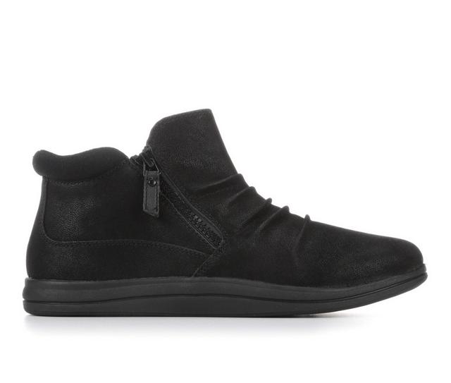 Women's Clarks Breeze Range Booties in Black color