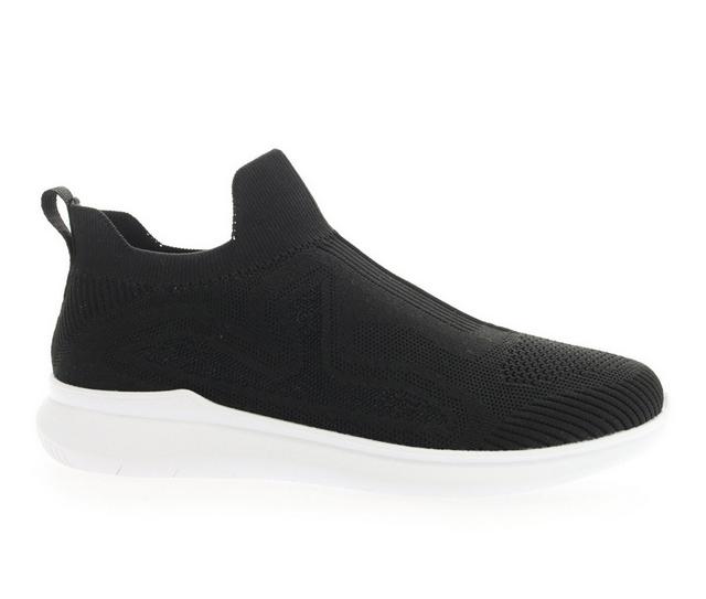 Women's Propet TravelBound Slip On Sneakers in Black color