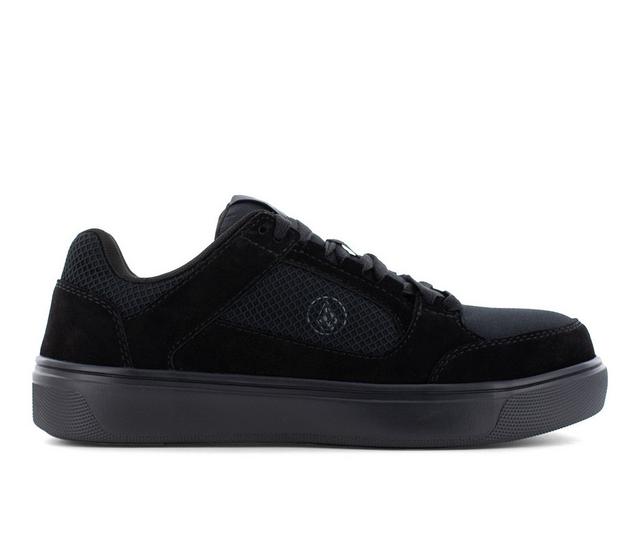 Men's Volcom Work Evolve Ct EH Work Shoes in Triple Black color