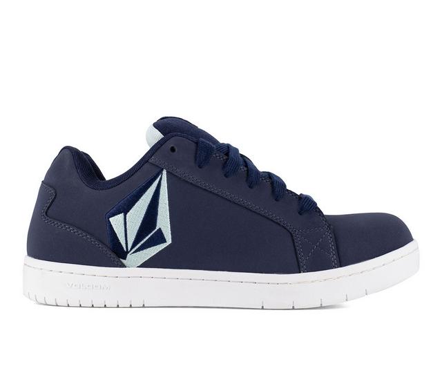 Men's Volcom Work Stone W ct EH Work Shoes in Blue/Navy color