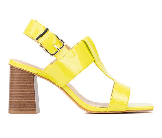 Women's Fashion to Figure Toni Wide Width Dress Sandals in Limeade W color