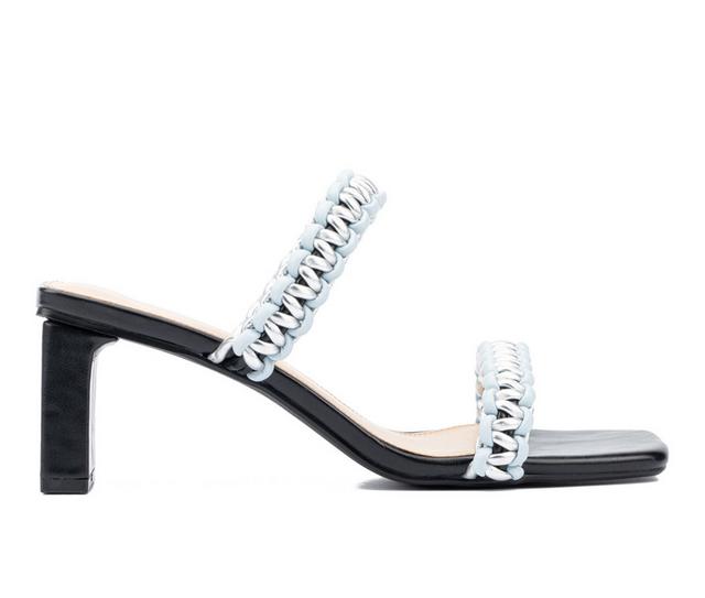 Women's Fashion to Figure Jess Wide Width Dress Sandals in Black W color