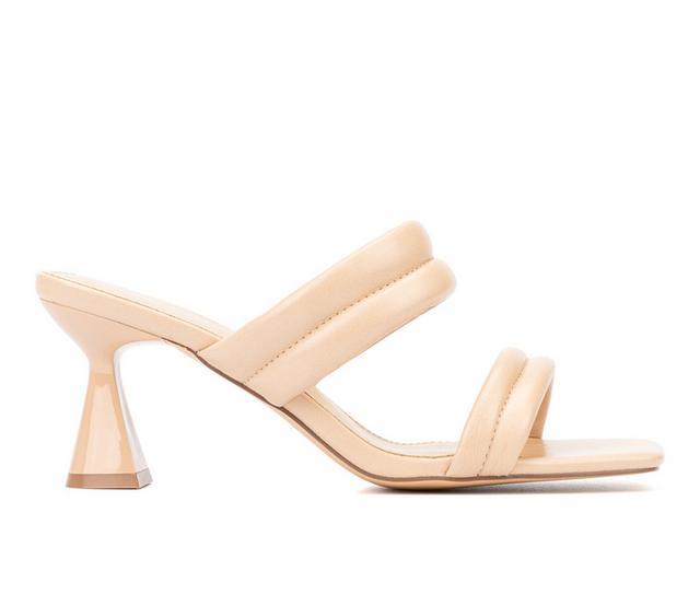 Women's Fashion to Figure Sophia Dress Sandals in Nude W color