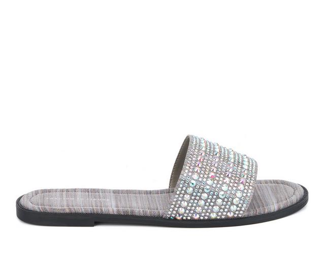 Women's Fashion to Figure Darcy Wide Width Sandals in Black Multi W color