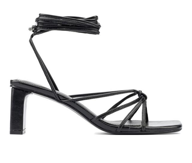 Women's Fashion to Figure Lana Dress Sandals in Black W color