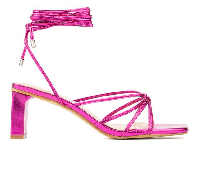 Women's Fashion to Figure Lana Dress Sandals in Pink W color