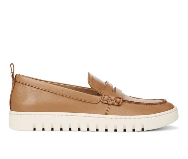 Women's Vionic Uptown Loafers in Camel color