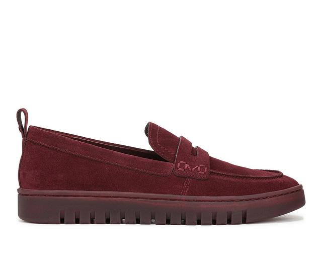 Women's Vionic Uptown Loafers in Cherry Jubilee color