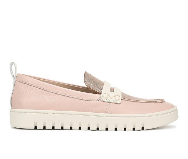 Women's Vionic Uptown Loafers in Tan/Mlt color