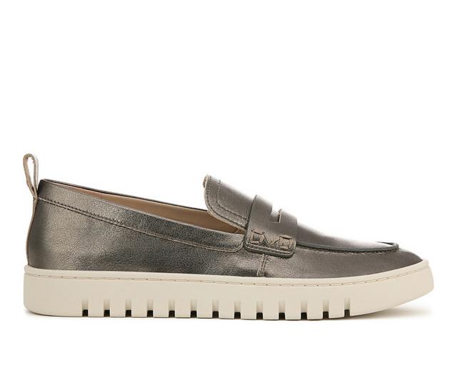 Women's Vionic Uptown Loafers in Gunmetal color