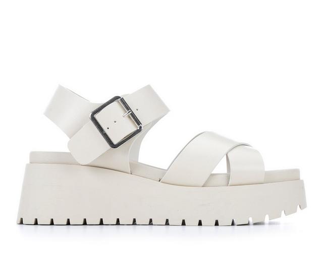 Soda Alyssa-S Sandals in Bone color