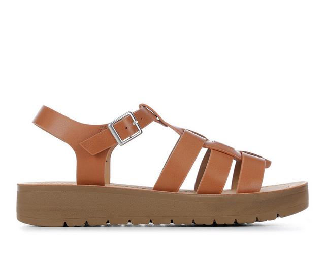 Women's Soda Easily-S Sandals in Cognac color