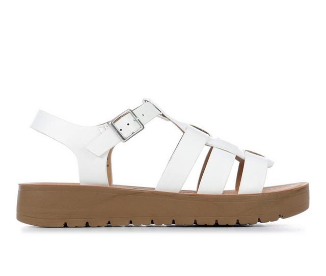 Women's Soda Easily-S Sandals in White color