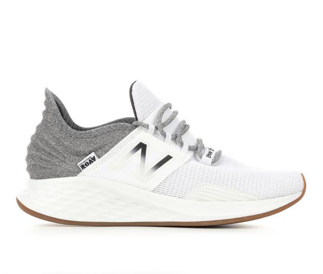 Women's New Balance Roav V1 Sneakers in Wht/Gry/Blk color