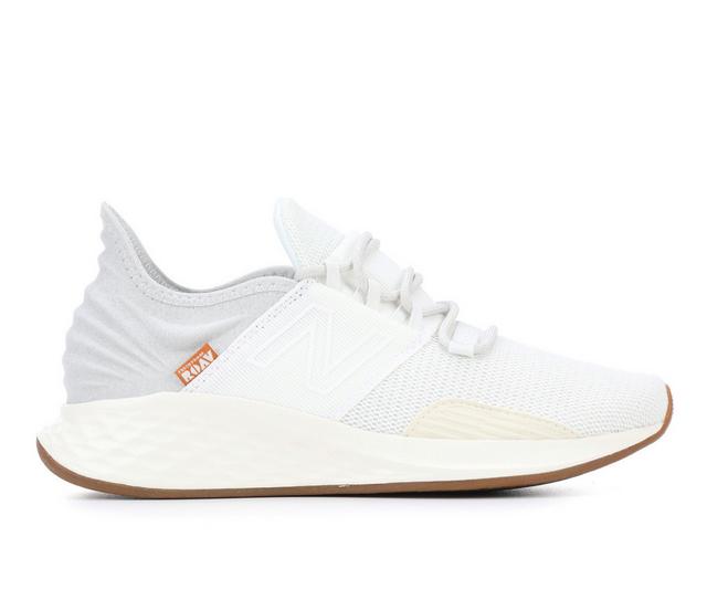Women's New Balance Roav V1 Sneakers in White/Gum color