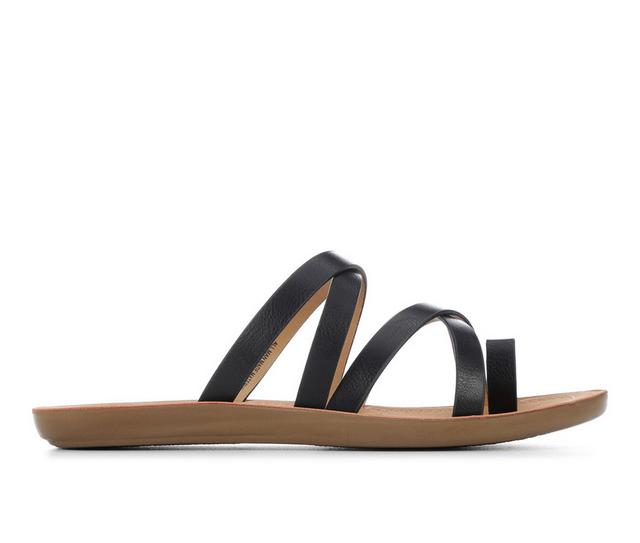 Women's Soda Isabel-S Sandals in Black color
