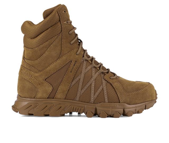Men's REEBOK WORK Trailgrip Tactical RB3462 Work Boots in Coyote color