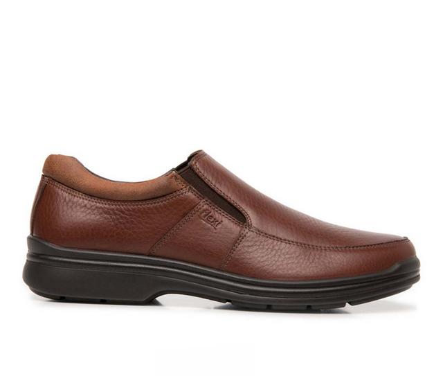 Men's Flexi Shoes Yacht2 Slip-On Shoes in Tan color