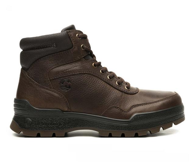 Men's Flexi Shoes Epic Hiking Boots in Chocolate color