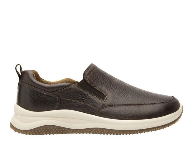 Men's Flexi Shoes Flyer2 Slip-On Shoes in Chocolate color