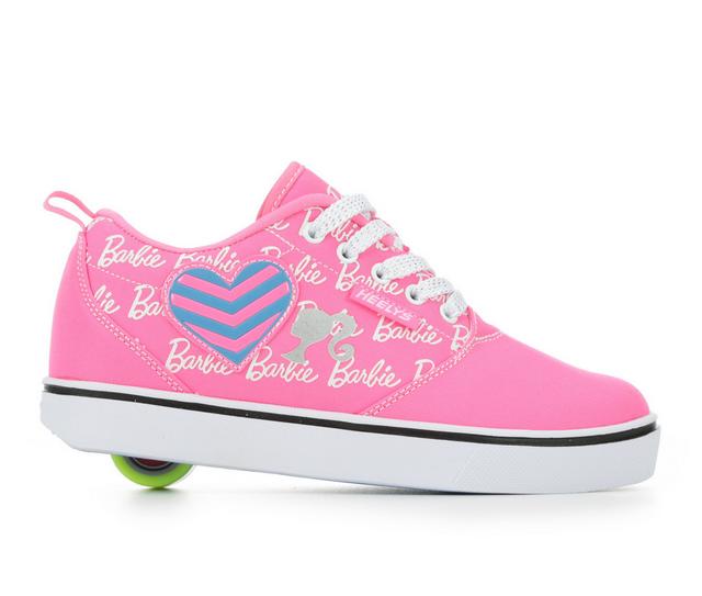 Girls' Heelys Pro 20 Barbie Sneakers in Pink/White color