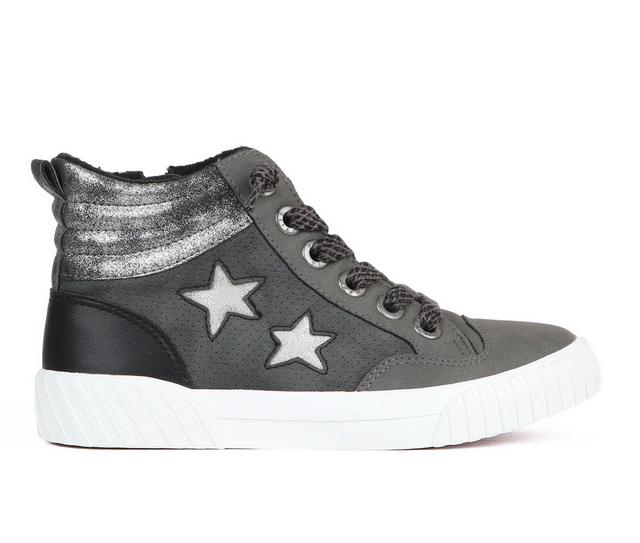 Girls' Blowfish Malibu Little Kid & Big Kid Wanderland High-Top Sneakers in Black color