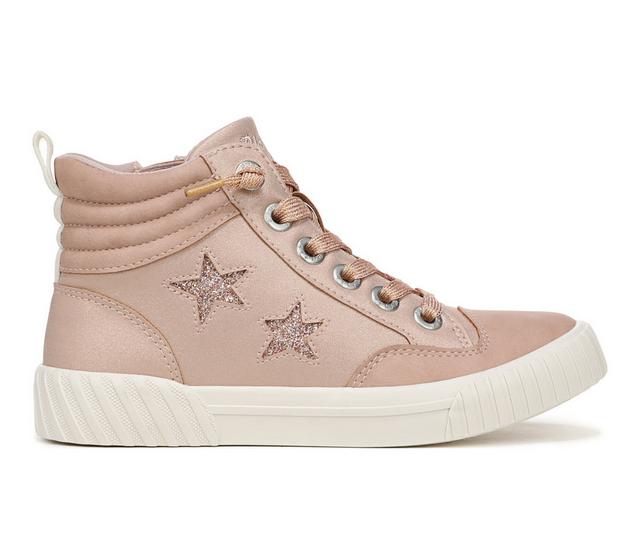 Girls' Blowfish Malibu Little Kid & Big Kid Wanderland High-Top Sneakers in Blush/Rose color