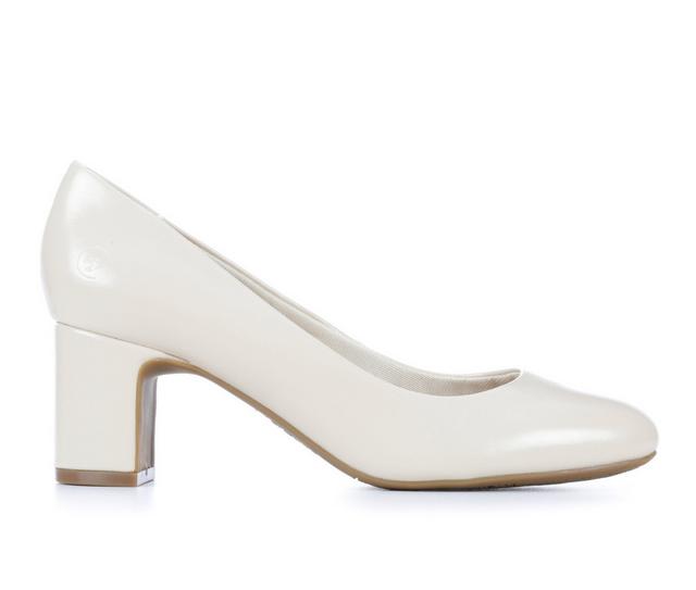 Women's LifeStride Taylor Pumps in Creme Smooth color