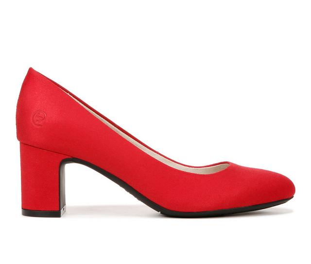Women's LifeStride Taylor Pumps in Fire Red color