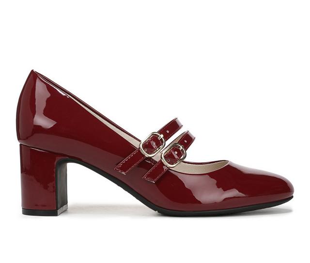 Women's LifeStride True Pumps in Dark Cherry color