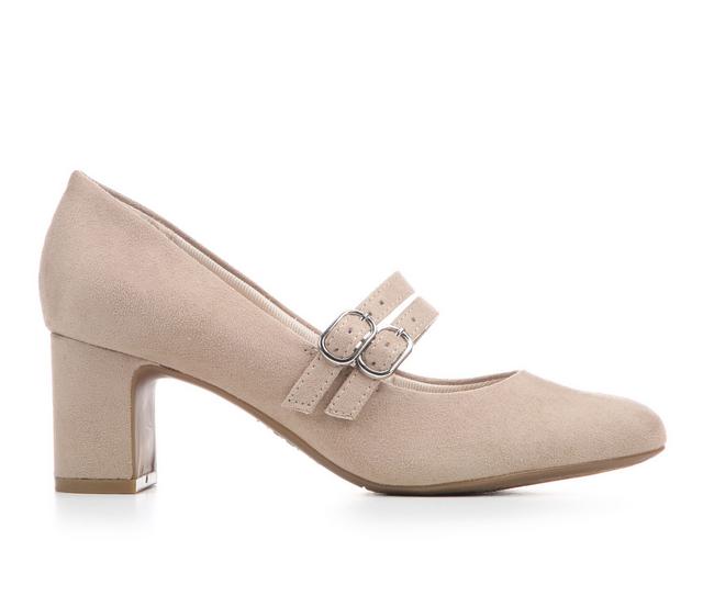Women's LifeStride True Pumps in Dover Lt Tan color