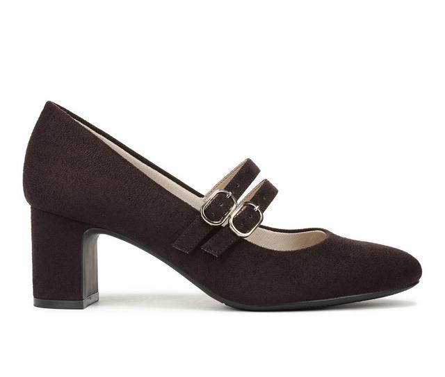 Women's LifeStride True Pumps in Dark Chocolate color