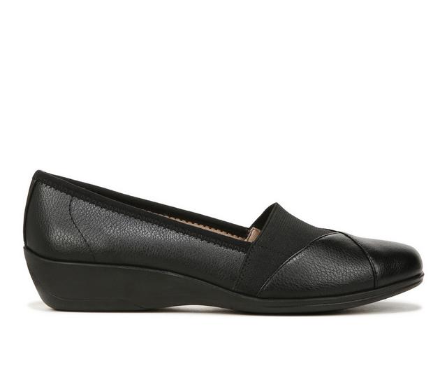 Women's LifeStride Intro Flats in Black color