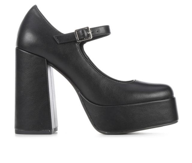 Women's Y-Not Melody Pumps in Black Muni color