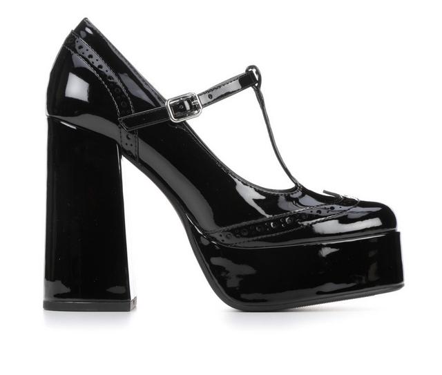Women's Y-Not Tea Shoes in Black Sld Mirro color