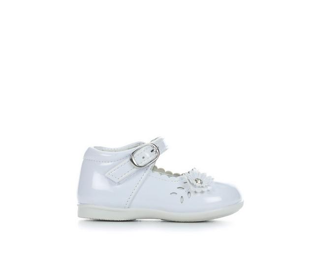 Girls' Josmo Infant Flower MJ 3-8 Shoes in White Patent color