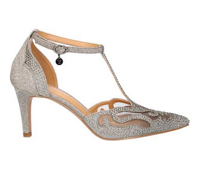 Women's J Renee Lisha Special Occasion Shoes in Pewter color