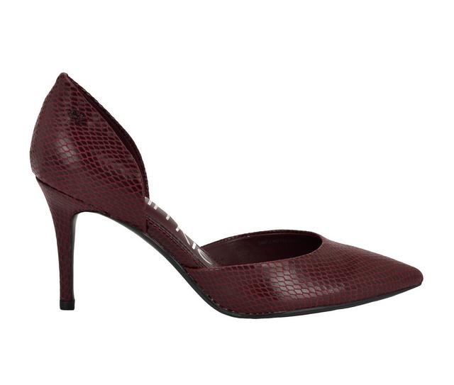 Women's Calvin Klein Gloria Pumps in True Garnet color