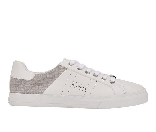 Women's Tommy Hilfiger Lorio Fashion Sneakers in White/Grey color