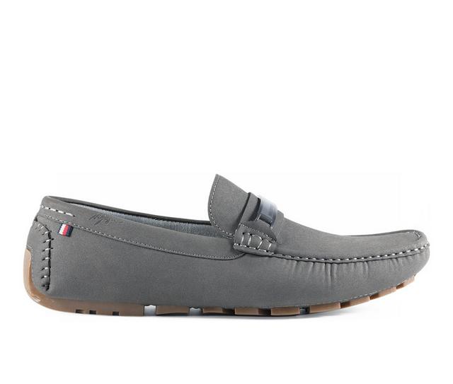 Men's Tommy Hilfiger Ayele Slip-On Shoes in Dark Grey color
