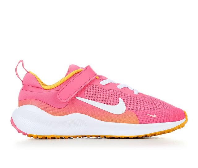 Girls' Nike Toddler & Little Kid Revolution 7 Running Shoes in Pnkscle/Wht/Gld color