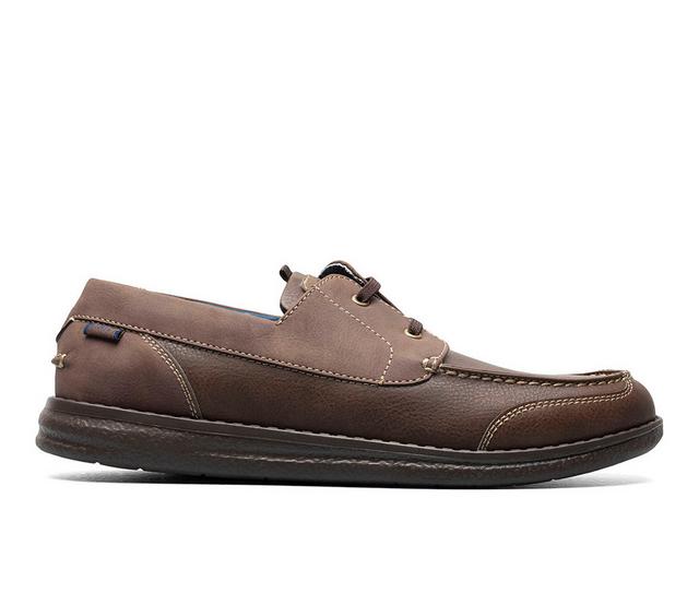 Men's Nunn Bush Brewski Boat Shoe Boat Shoes in Brown color