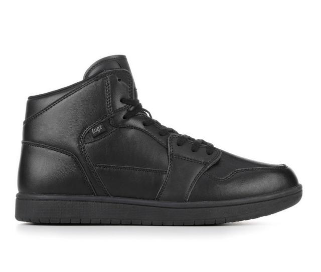 Men's Lugz Versa Slip Resistant Safety Shoes in Black color