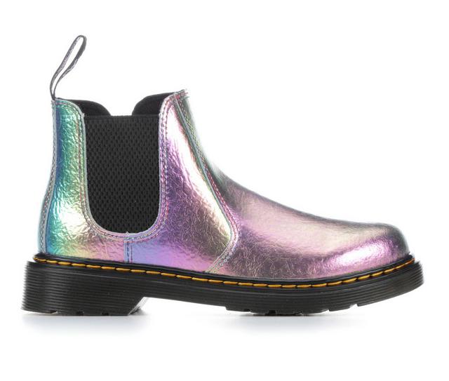 Girls' Dr. Martens Little Kid & Big Kid 2976 Chelsea Jr Boots in Multi Crinkle color