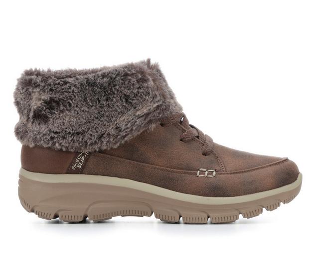 Women's Skechers Easy Going Chilly S in Chocolate color