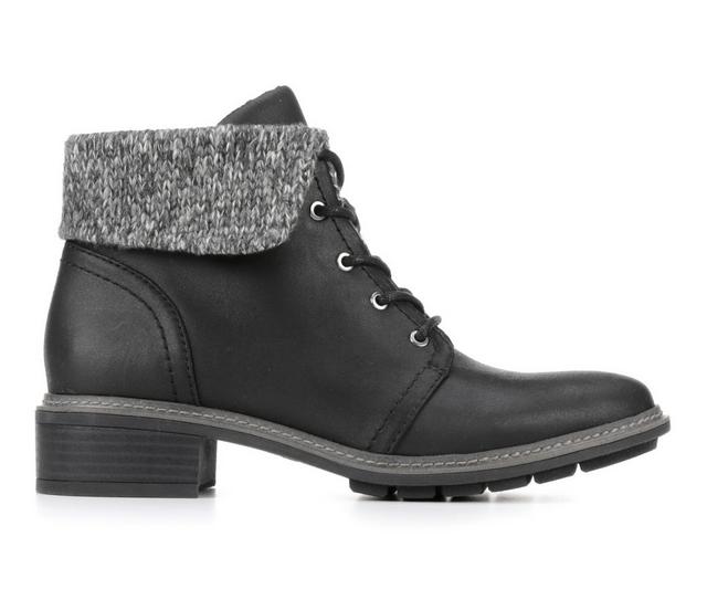 Women's Cliffs by White Mountain Elinor Booties in Black color