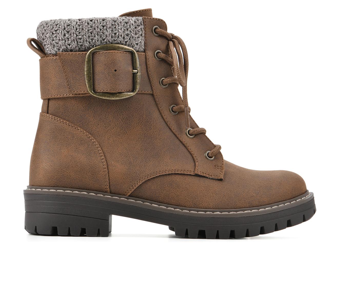 Combat Boots for Women, LaceUp Boots Shoe Carnival