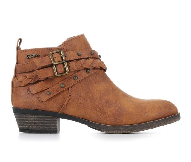 Women's Sugar Sgr-Tinworker Booties in Cognac color