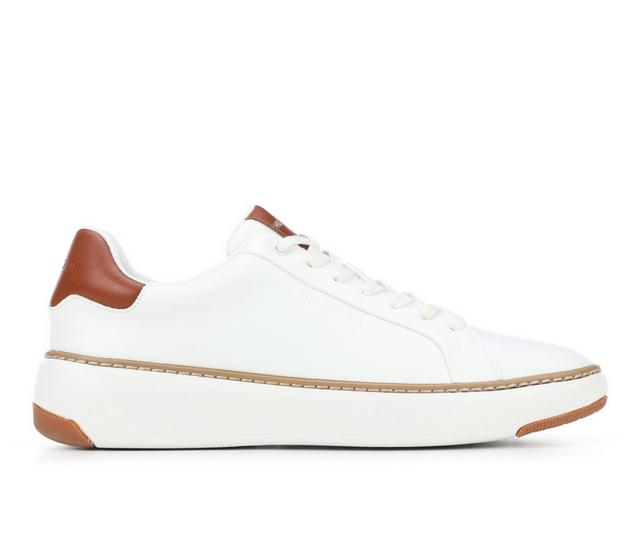 Men's Tommy Hilfiger Hines Oxfords in White/Cognac color